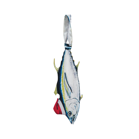 Christmas Novelty Tuna Tie – Animals Fish Shape in Taffeta Silk – Funny Holiday Gift for Men