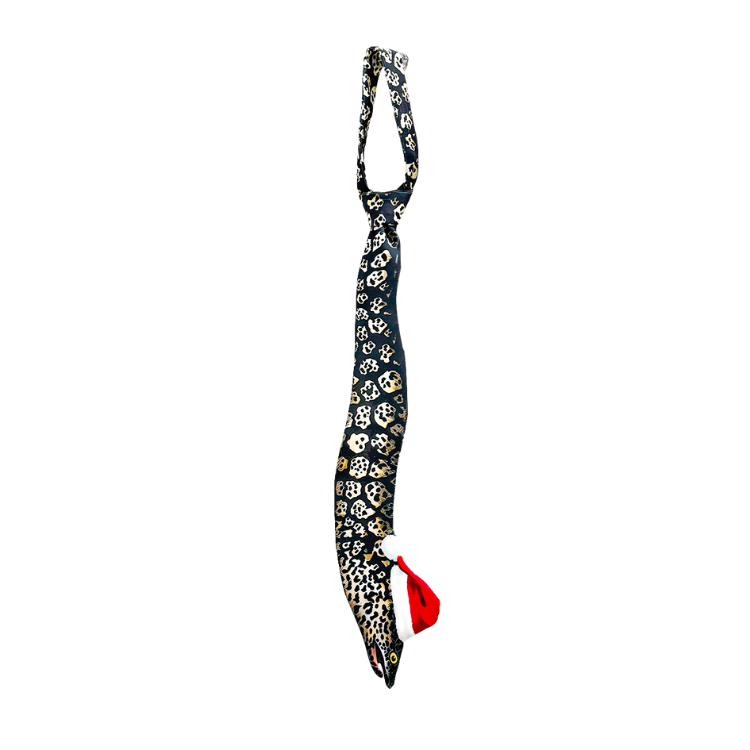Christmas Novelty Spotted Eel Tie – Animals Shape Necktie – Funny Holiday Gift for Men