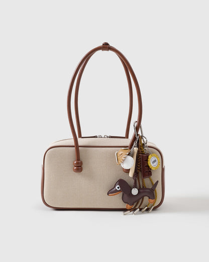 CHOCO DACHSHUND STACK CHARM