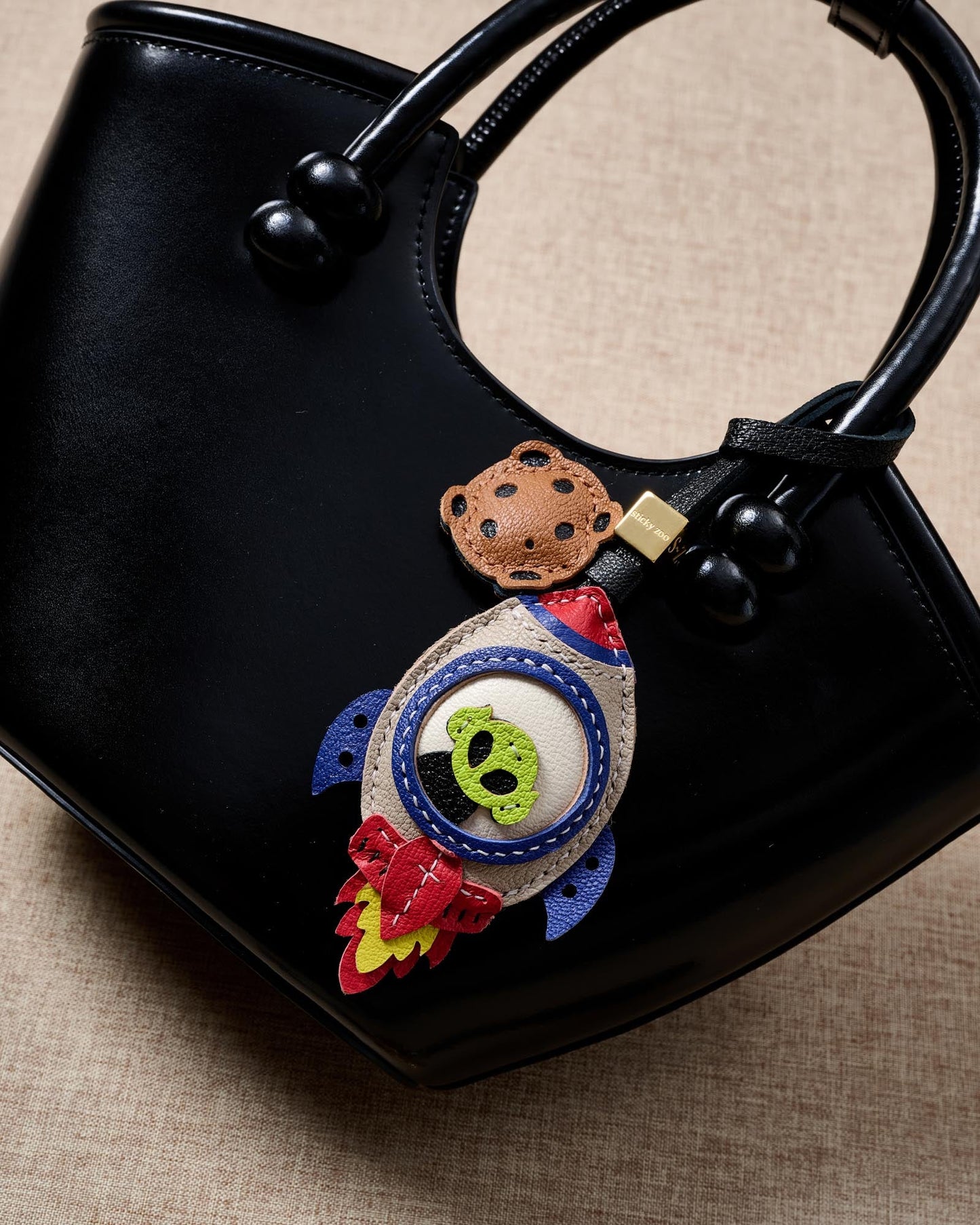 UFO COOKIE BLAST ROCKET CHARM