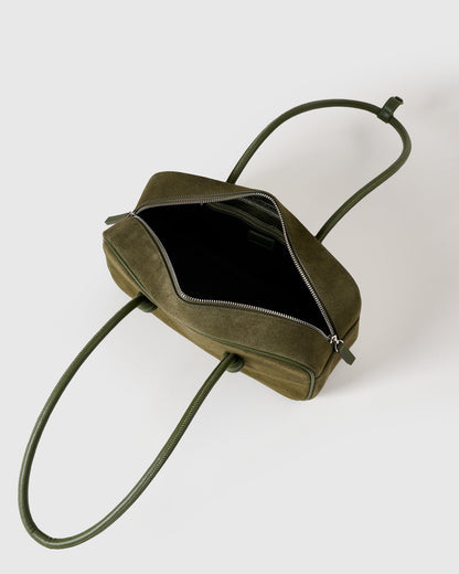 MARA SUEDE BOX BAG