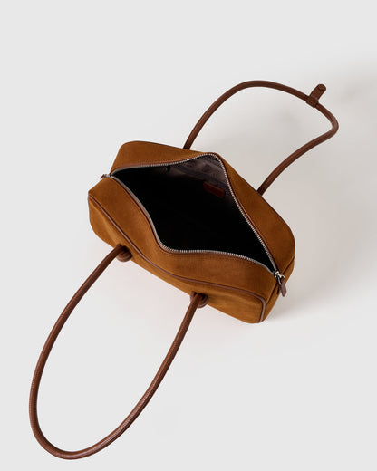 MARA SUEDE BOX BAG