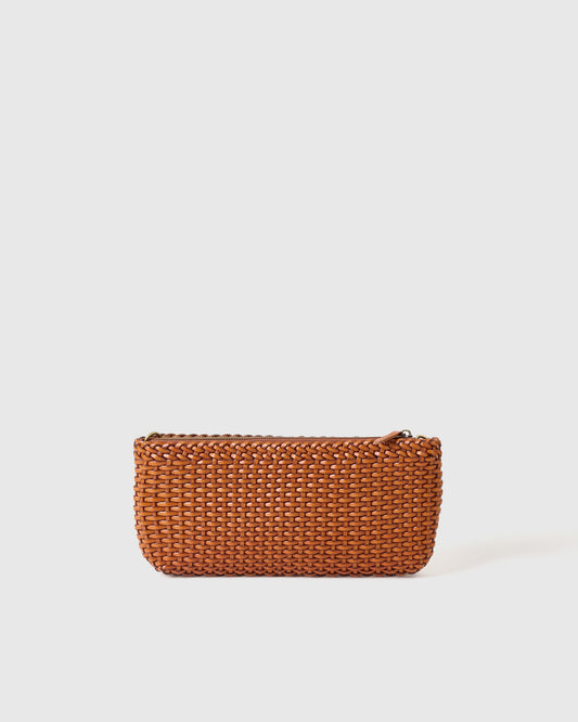 HANDMADE BRAIDED LEATHER MINI BAG