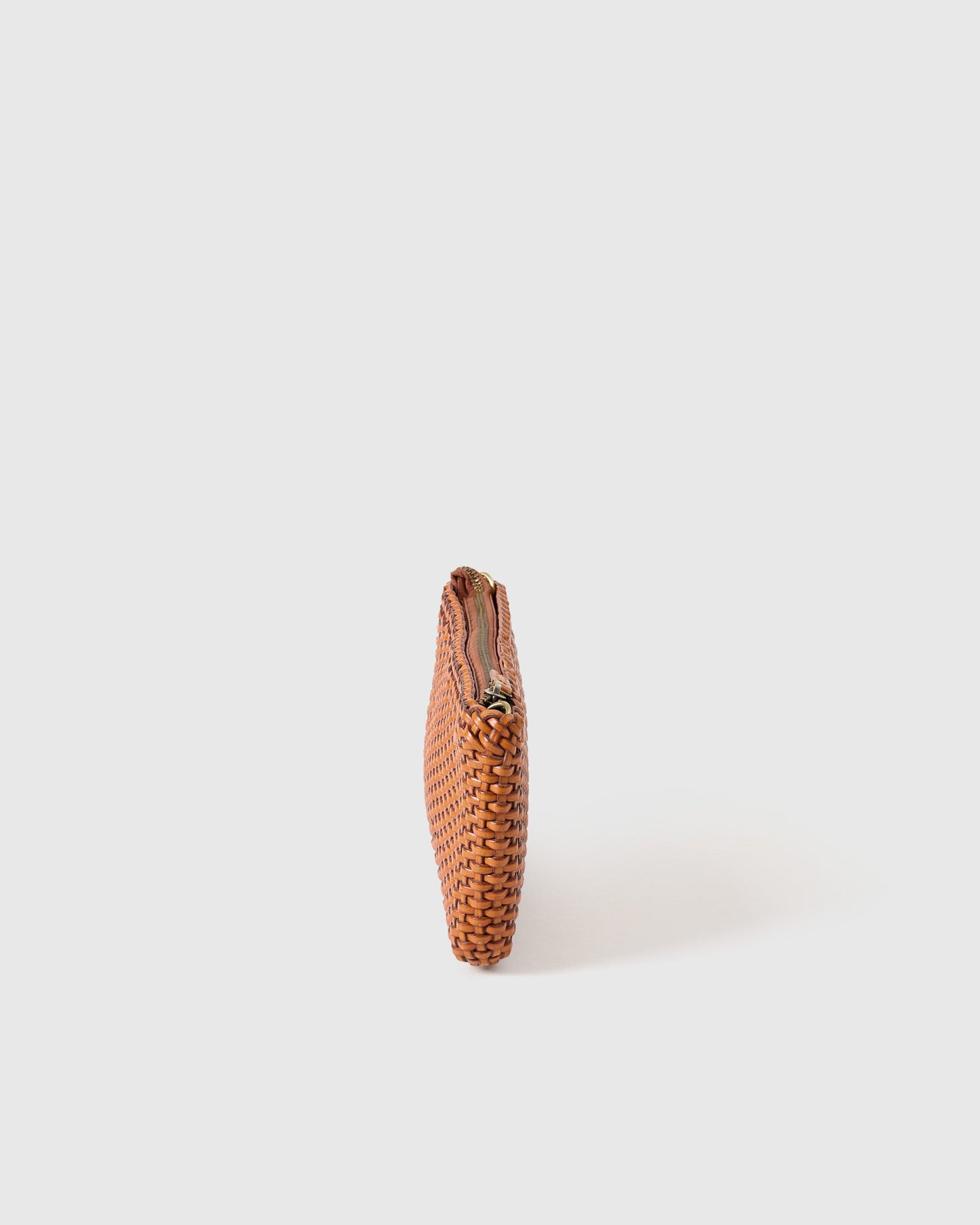 HANDMADE BRAIDED LEATHER MINI BAG