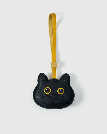 BRITISH SHORTHAIR CAT CHARM - BLACK EDITION