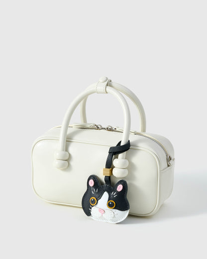 BRITISH SHORTHAIR CAT CHARM – BLACK MUSE EDITION