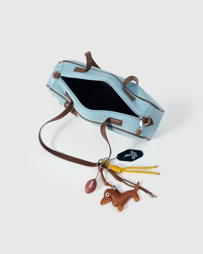 Loyal Dachshund Bag + Charm Set