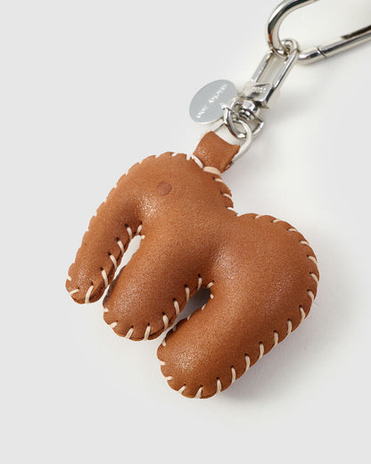 M HEART STACK CHARM