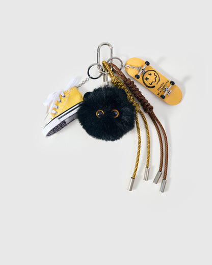 MIDNIGHT CAT SKATE STACK CHARM