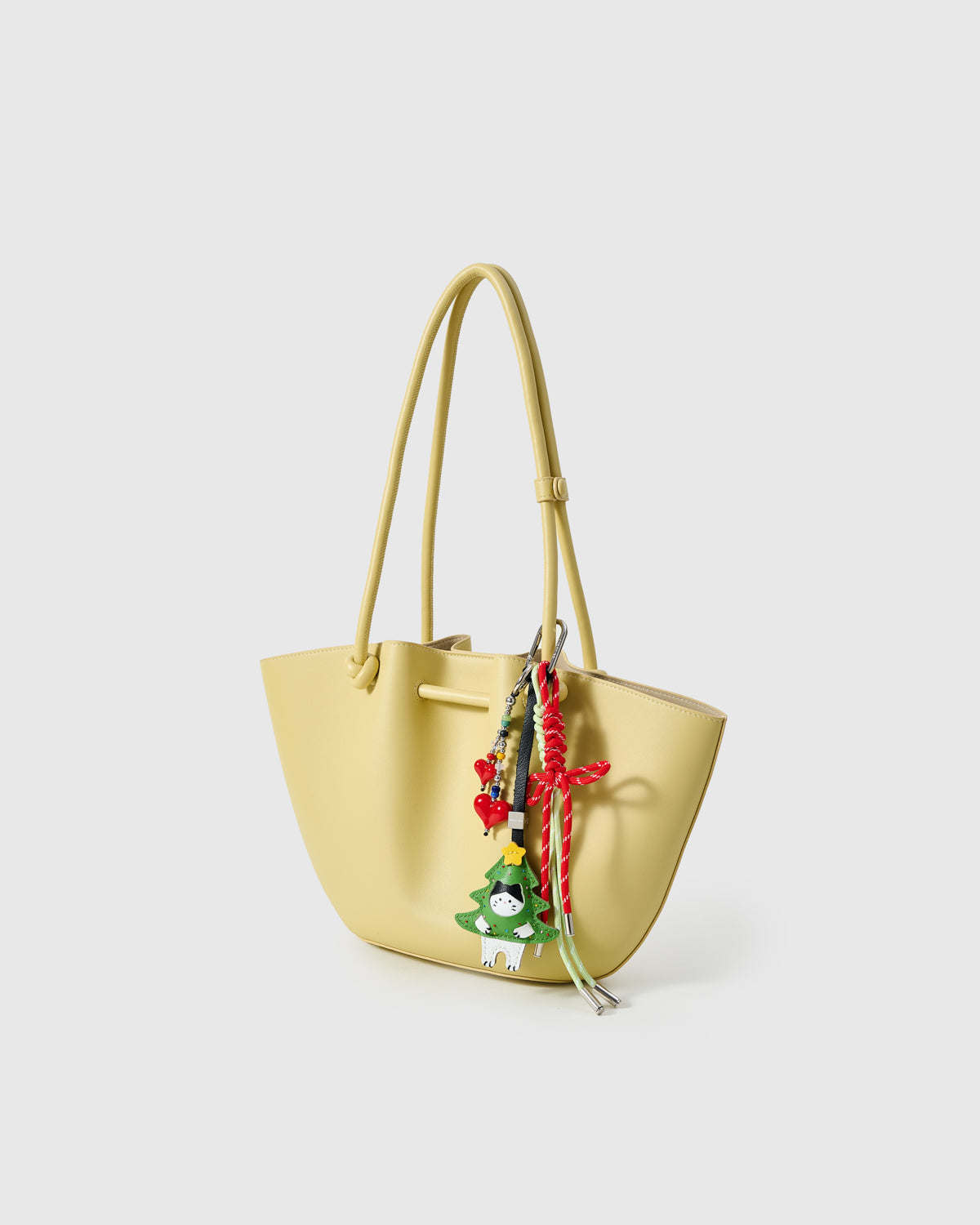CHRISTMAS TREE CAT STACK CHARM
