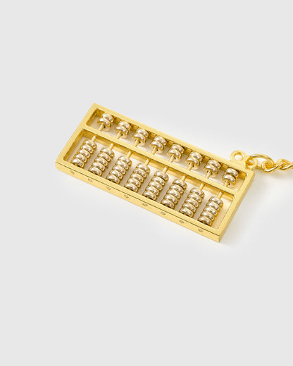 RED ROBOT ABACUS STACK CHARM