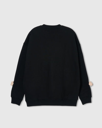 TEDDY CHECK-EAR SWEATSHIRT