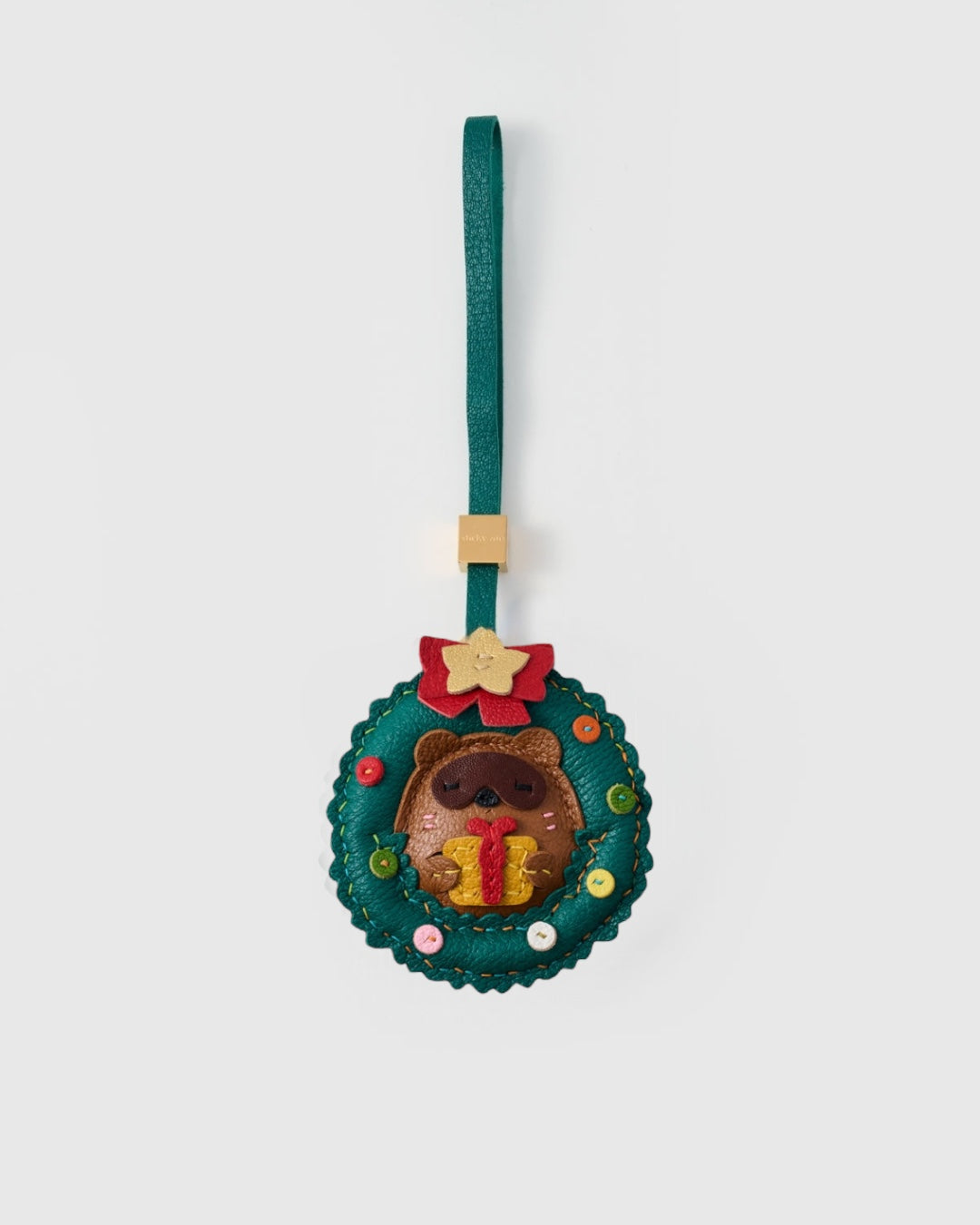 THE HOLIDAY BEAVER CHARM