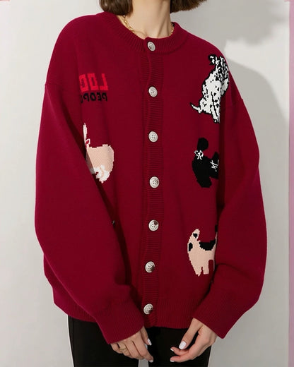 PUPPY CARDIGAN