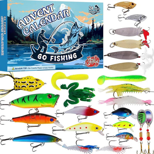 Fishing Advent Calendar - 24 Days Christmas