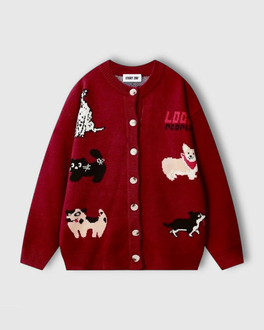 PUPPY CARDIGAN