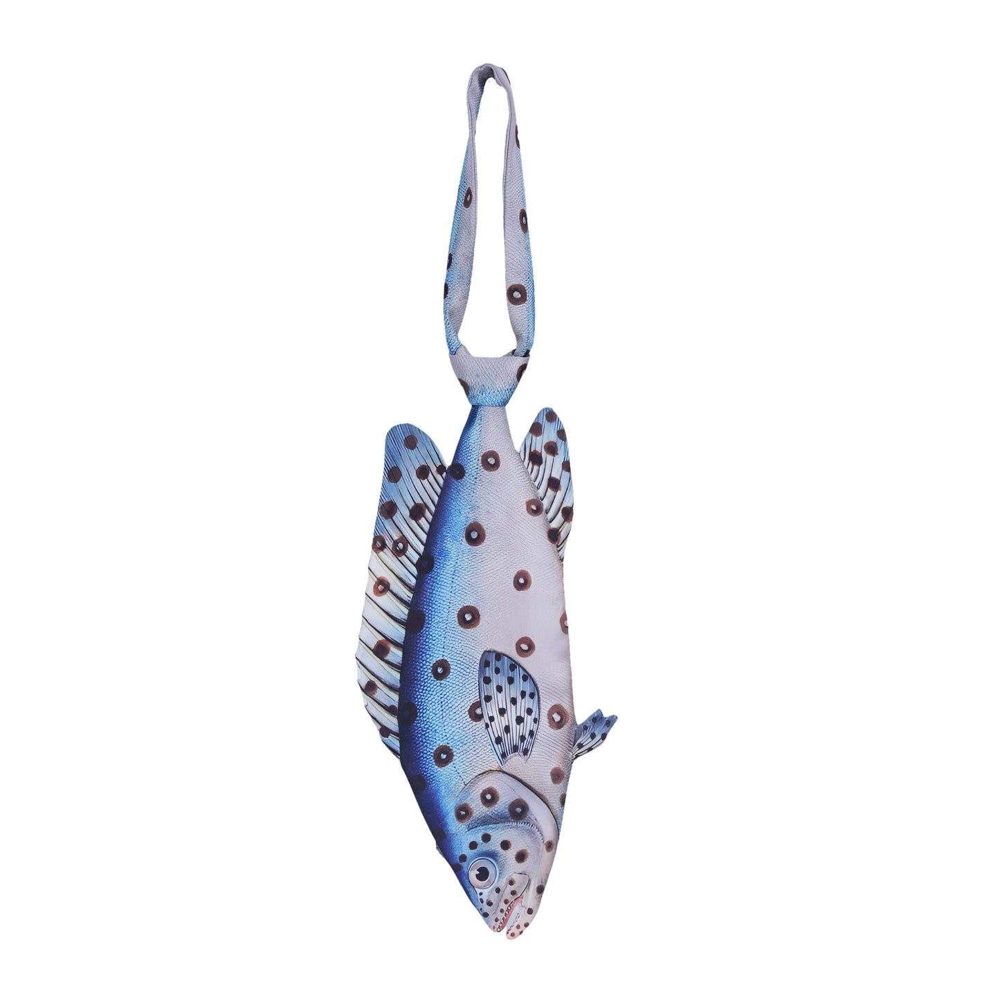 Animals Tie Shaped Novelty Tie, Blue Grouper fish Shaped Tie, Vintage Holiday Gift, Tie Gift, Tie Accessories