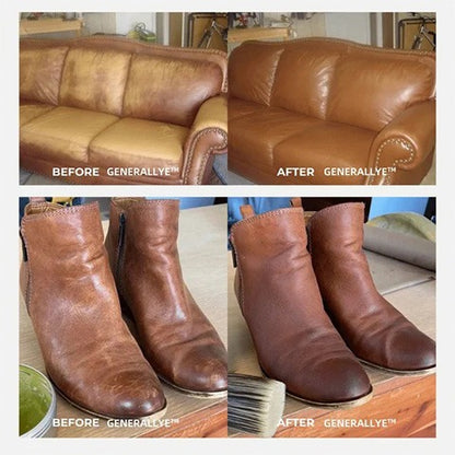 🎁 LAST DAY SALE 50% OFF 🔥 Leather & Furniture Repair Salve + Applicator Brush