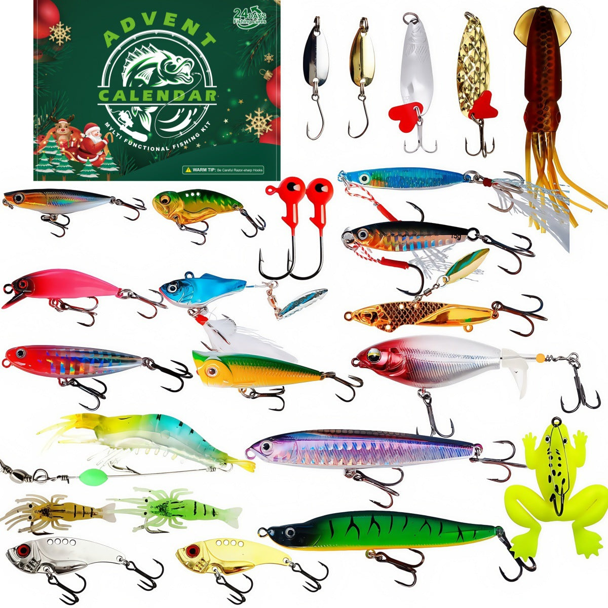 Fishing Advent Calendar - 24 Days Christmas